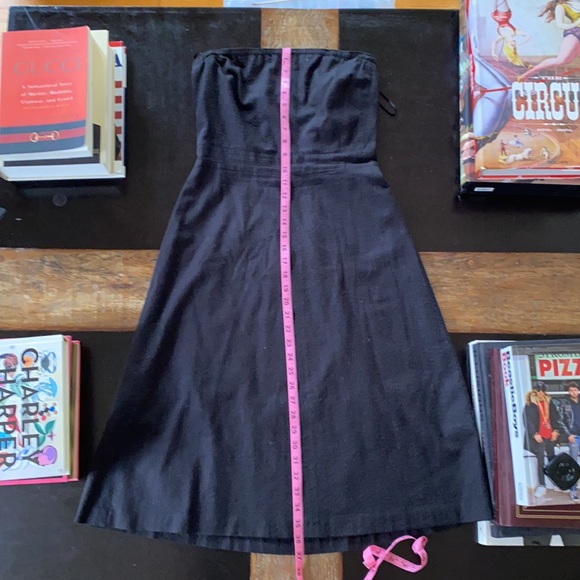 J Crew 100% Cotton Strapless Dress - Picture 7 of 9